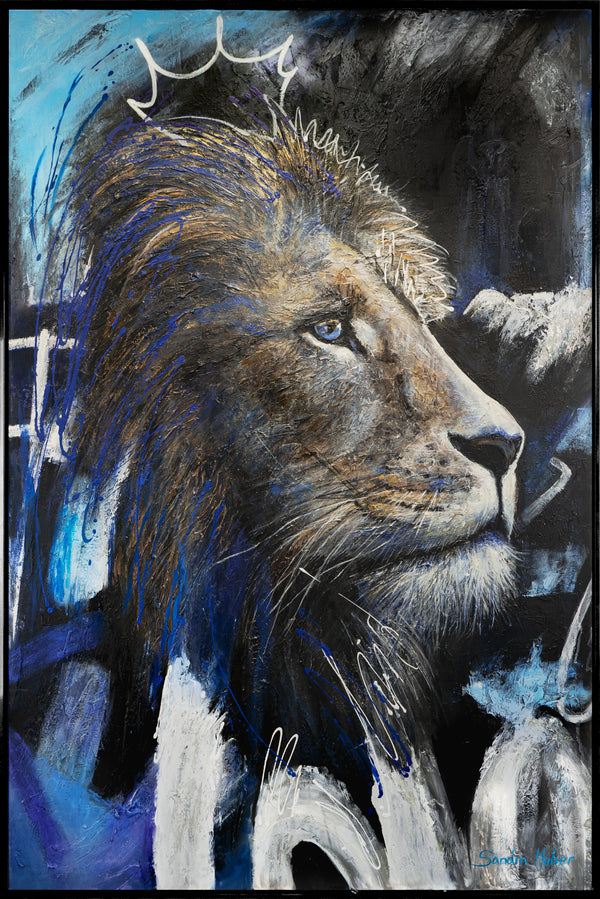 Nachtleuchtende Gemälde "Erwachen der Kraft"