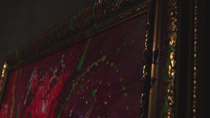 acrylmalerei Tulpen abstrakt