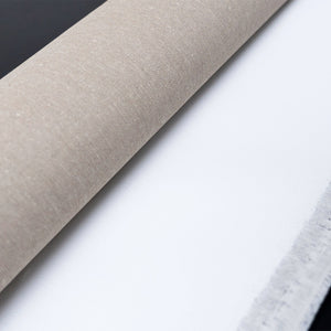 Rückseite und Textur der Leinwand