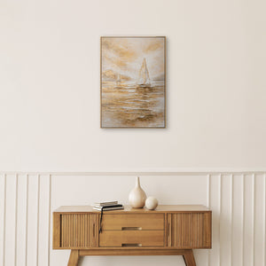 Maritime Wandkunst im modernen Interieur – Original Segelgemälde kaufen bei YS-Art