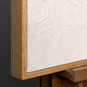 Rahmen aus natürlichem Holz – Detail