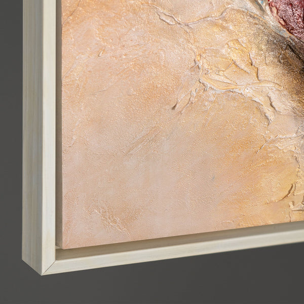 Modernes abstraktes Wandbild mit Struktur und zeitloser Ästhetik