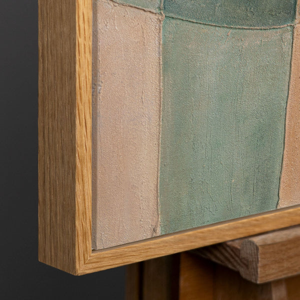 Rahmen aus natürlichem Holz – Detail