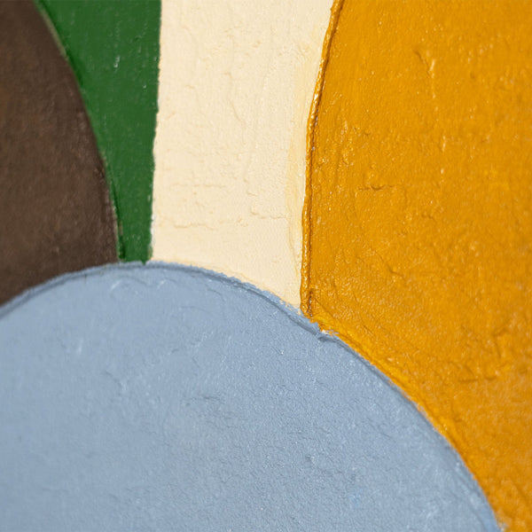 Feine Struktur und Materialität eines abstrakten Kunstwerks