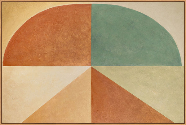 Modernes abstraktes Wandbild mit Struktur und zeitloser Ästhetik