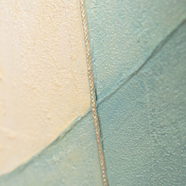 Modernes abstraktes Gemälde für stilvolle Innenräume in neutralen Farben