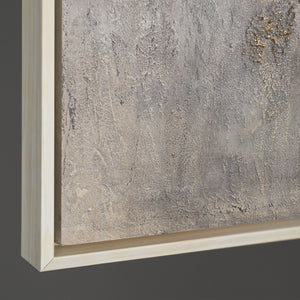 Strukturierte Oberfläche eines abstrakten Gemäldes, moderne Texturmalerei