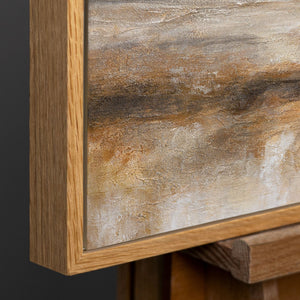 Rahmen aus natürlichem Holz – Detail