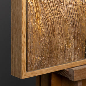 Rahmen aus natürlichem Holz – Detail