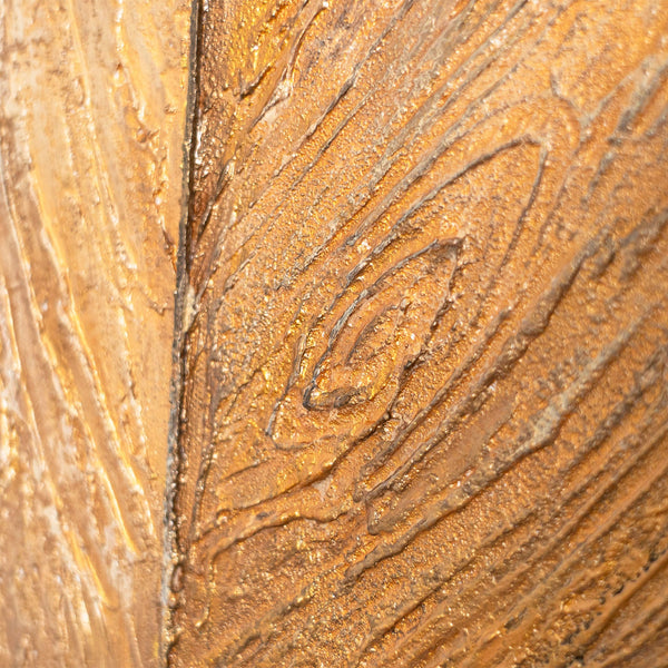 Zeitgenössische abstrakte Wandkunst mit Struktur, minimalistisches Design