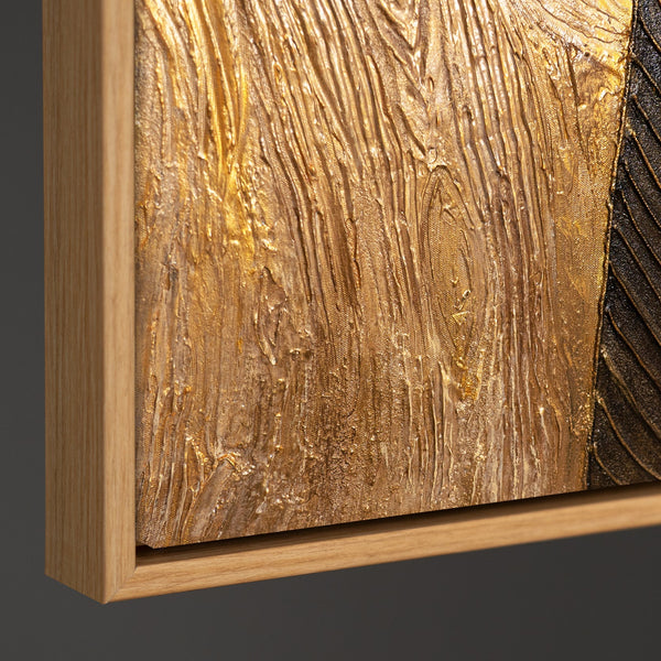 Moderne Acrylbilder mit Struktur und Naturtönen im Rahmen „Natürliche Ornamente“