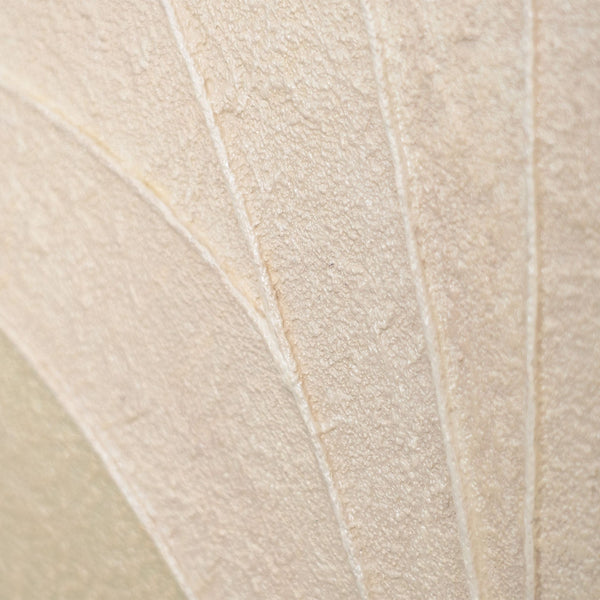 Detail der strukturierten Acrylmalerei auf runder Leinwand
