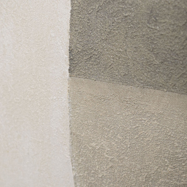 Moderne Acrylmalerei im Rahmen geometrisches Leinwandbild „Stille der Geometrie“