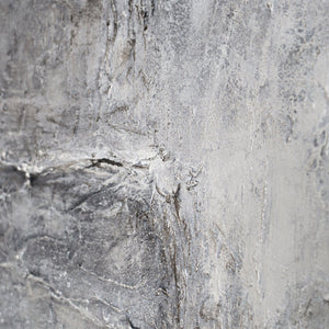 Handgemalte Bilder im Rahmen texturierte Abstrakte Kunst „Erinnerung des Steins“