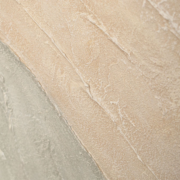 Acrylmalerei mit Struktur im Rahmen „Spuren des Regens“