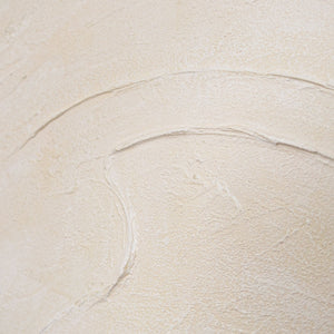 Acrylmalerei mit Struktur im Rahmen „Spuren des Regens“