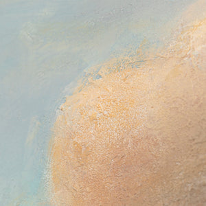 Zeitgenössische abstrakte Wandkunst mit Struktur, minimalistisches Design