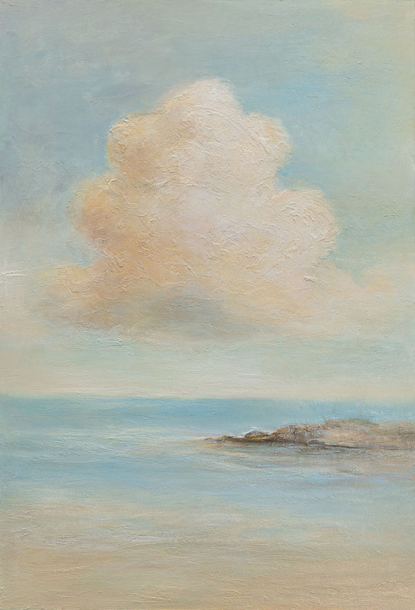 Modernes abstraktes Wandbild mit Struktur und zeitloser Ästhetik