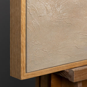 Rahmen aus natürlichem Holz – Detail