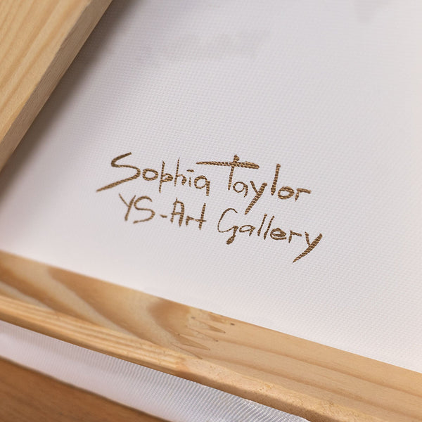 Modernes abstraktes Wandbild mit Struktur und zeitloser Ästhetik