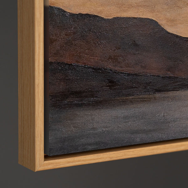 kunstwerk landschaft minimalistische farben