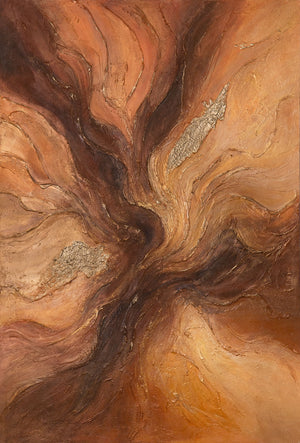 Handgemaltes Acrylbild auf Leinwand