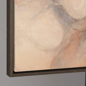 Detailaufnahme der Textur eines modernen abstrakten Wandbildes