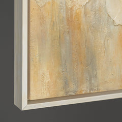 Moderne Wandbilder Leinwandbild florale Kunst Naturtöne
