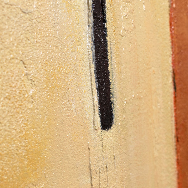 Strukturierte Oberfläche eines abstrakten Gemäldes, moderne Texturmalerei