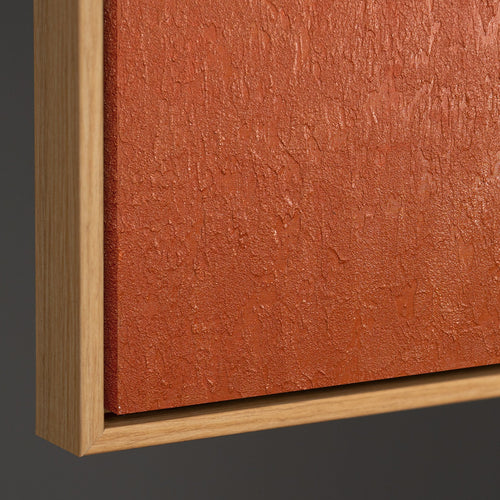 Zeitgenössische abstrakte Wandkunst mit Struktur, minimalistisches Design