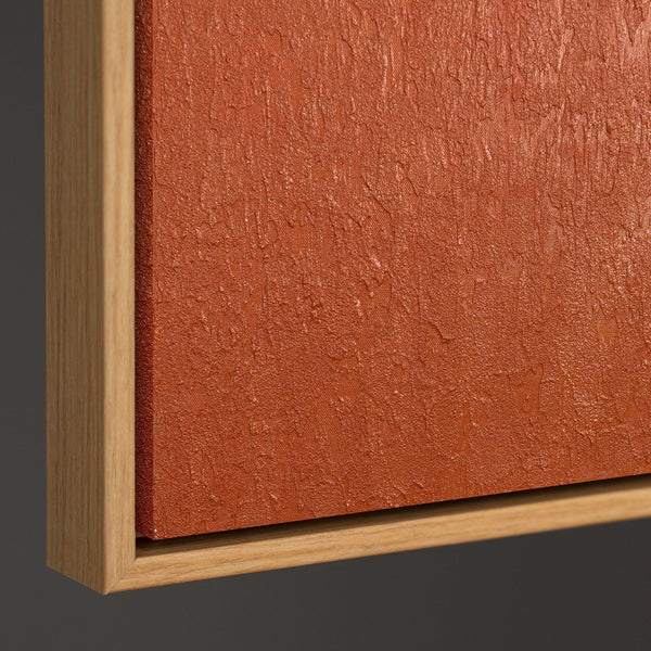 Zeitgenössische abstrakte Wandkunst mit Struktur, minimalistisches Design