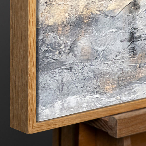 Rahmen aus natürlichem Holz – Detail