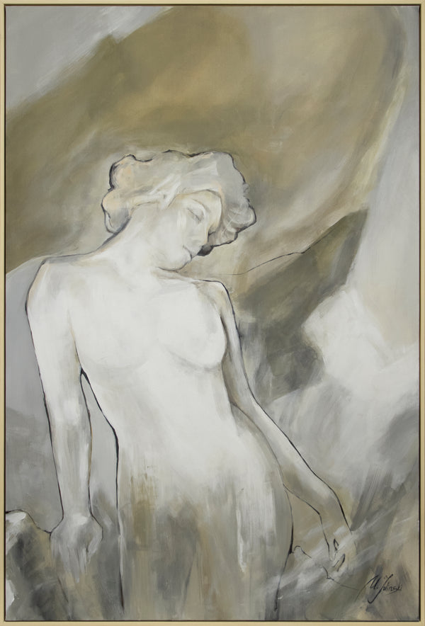 Handgemalte Bilder auf Leinwand “Rotterdam“