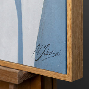 Rahmen aus natürlichem Holz – Detail