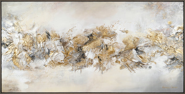 Moderne Wanddeko handgemalt