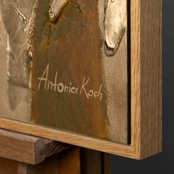 Rahmen aus natürlichem Holz – Detail