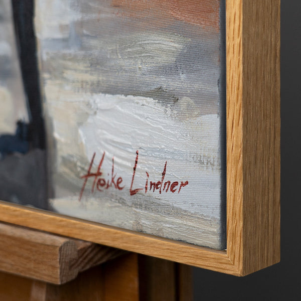 Rahmen aus natürlichem Holz – Detail