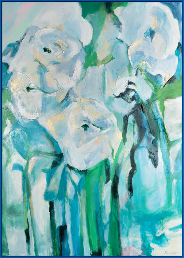 Handgemaltes Acrylbild auf Leinwand