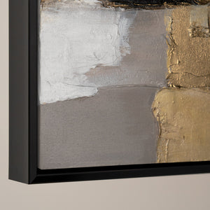 Moderne Kunst "Goldene Fragmente" mit Rahmen berühmte Gemälde