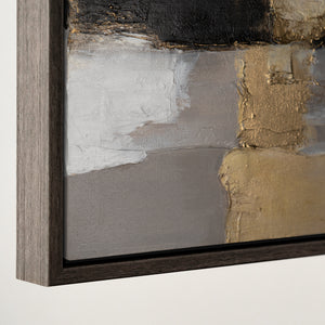 Moderne Kunst "Goldene Fragmente" mit Rahmen berühmte Gemälde