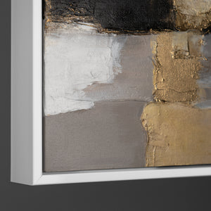 Moderne Kunst "Goldene Fragmente" mit Rahmen berühmte Gemälde