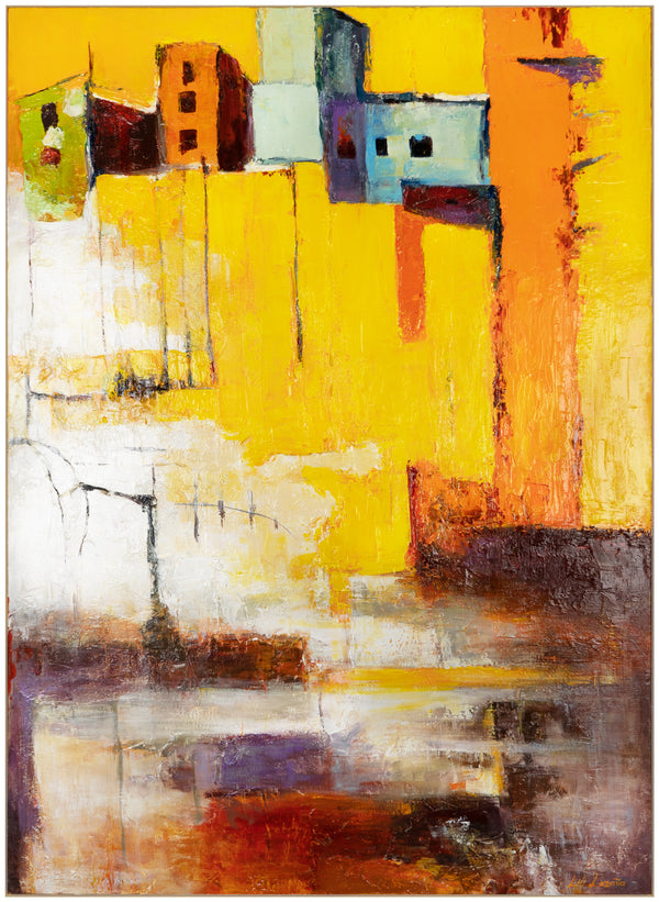 Handgemaltes Acrylbild auf Leinwand