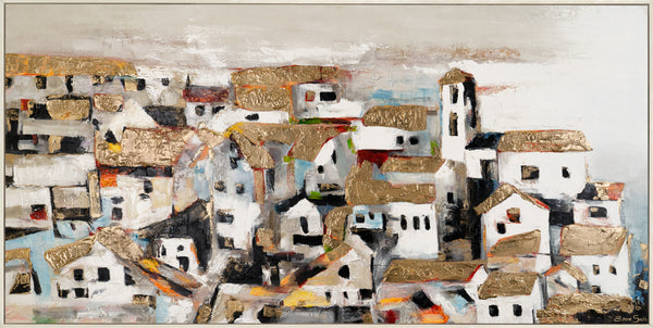 Handgemaltes Acrylbild auf Leinwand