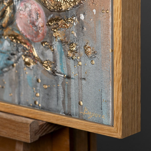 Rahmen aus natürlichem Holz – Detail