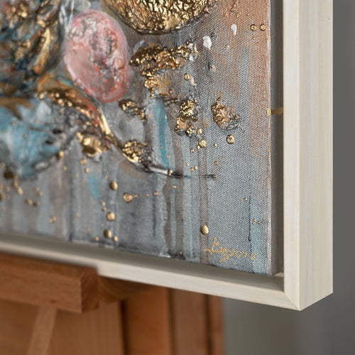 Wandbild Acryl Struktur Kunst Modern