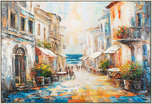 Künstlerische Acrylmalerei Struktur Deko