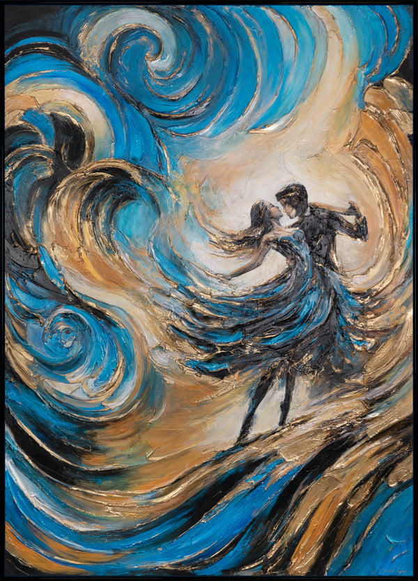 Leinwandbild Acryl Struktur Wandkunst