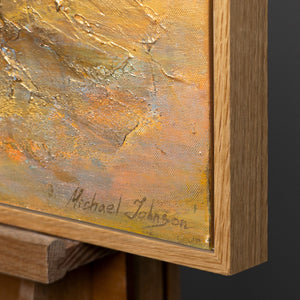 Rahmen aus natürlichem Holz – Detail