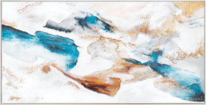 Moderne Wanddeko handgemalt