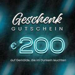 Geschenkgutschein für ein beeindruckendes Gemälde